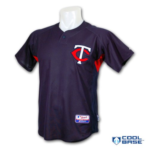 Minnesota Twins 2009 Authentic COOL BASE Batting Practice MLB Baseball Jersey Size Medium