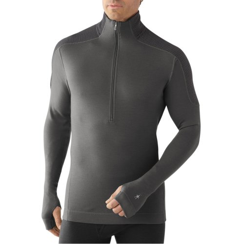 Smartwool Men's Midweight Funnel Zip - Graphite 