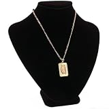 Black Velvet Necklace Display Bust Jewelry Stand 8.5