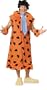 Men's The Flintstones, Fred Flintstone, Adult Plus Size Costume With Wig And Shoe Covers,Leopard,Adult Plus
