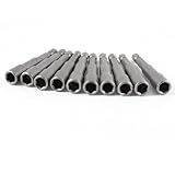 uxcell　ソケットビット　シャンクソケット　六角ナットセッター　 10個入り