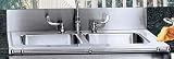 Elkay Elite Gourmet Sink System 4826EGDB0 48 Flushmount Double Bowl Stainless Steel Kitchen Sink with 16-Gauge, 10 Bowl Depth, Bullnose Front and Drainers Included (Not Exact Image): No Holes