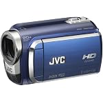 JVC Everio GZ-HD300A 3.05MP 60GB Hard Disk Hi Def Digital Camcorder - Blue