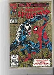 THE AMAZING SPIDERMAN COMIC BOOK-GIANT SIZED 30TH ANNIVERSARY OF AMAZING SPIDER-MAN (SPIDEY VS.VENOM:THE FINAL CONFRONTATION!)