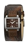 Fossil JR1008 Ladies Brown Embossed Leather strap with Brown Dial