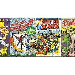 Marvel Comic Books - Wall Paper Border with 15 Covers