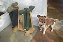 Beech Wood Boot Floor Rack