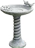 Beckett 7101610 Bird & Flowers Bird Bath