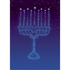 Menorah Stars in Sky (Holiday Boxed Cards)