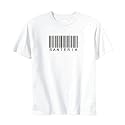 T-Shirt White " Barcode Santeria " Religion