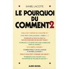 Le pourquoi du comment, tome 2