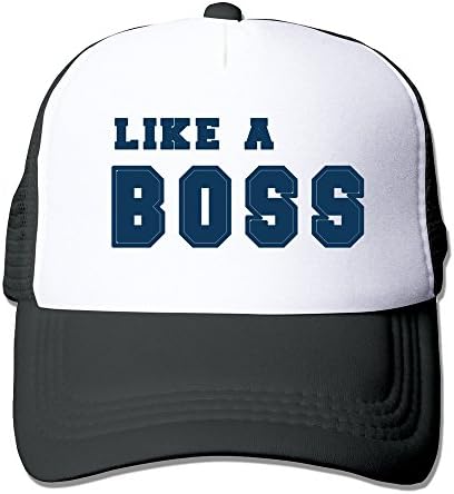 Like A Boss Unisex Trucker Baseball Mesh Hat Adjustable Trend Cap