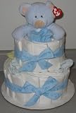 It's A Boy 1 Tier Diaper Diaper Baby Diaper Cake