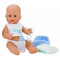 Corolle Special Feature Baby Doll Paul Drink - and - Wet Bath Baby - 14 Doll