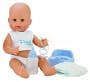Corolle Special Feature Baby Doll Paul Drink - and - Wet Bath Baby - 14" Doll