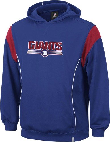 New York Giants Reebok NFL Clutch Hooded Sweatshirt