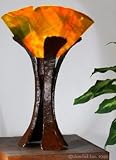 Egyptian Frond Accent Lamp (Zinnia), Snapdragon