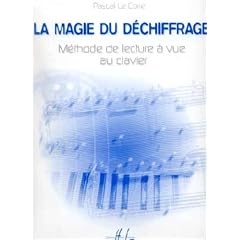 Partition : La Magie du d�chiffrage - Claviers - M�thode de lecture � vue a clavier