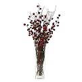 - Berries in Glass Vase - 20