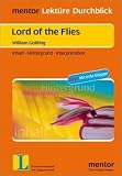 Lord of the Flies. Mit Info-Klappe: Inhalt - Hintergrund - Interpretation