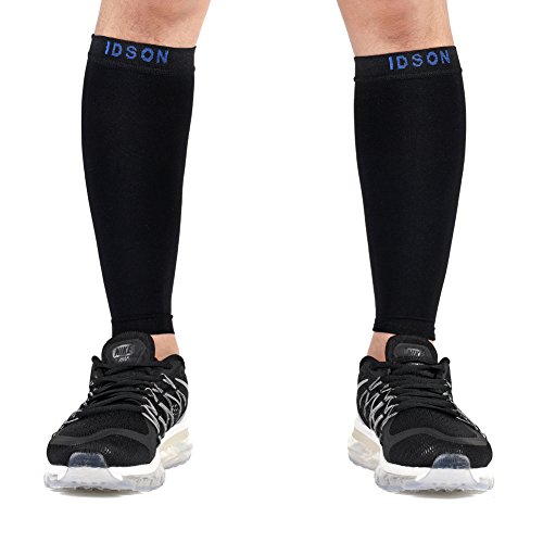 Idson calf compression sleeves,20-30mmhg graduated leg …