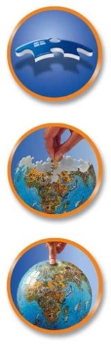 Childrens Toyshop  Spielwaren : Ravensburger 11019 - Illustrierte Weltkarte Puzzleball