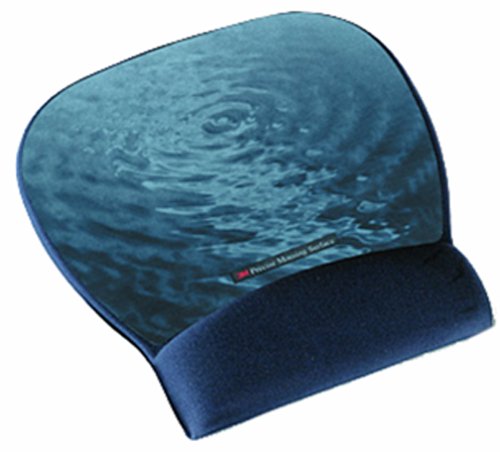 3M Multipurpose Gel Wrist Pad, Midnight Black