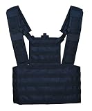 Airsoft / Hunting / Paintball / Hiking Black Molle Tactical Vest Chest Rig