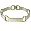 Stainless Steel Bracelet Mens Long Link Polished Finish by Bucasi Stainless Steel Bracelet Mens Long Link Polished Finish by Bucasi