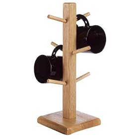 <b>Lipper Beechwood Collection Mug Tree</b>