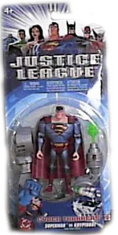  Justice League Cyber Trackers Supermen Action Figure