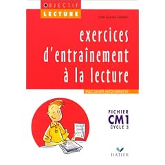 CM1 - fichier - exercices d'entrainement a la lecture
