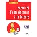 CM1 - fichier - exercices d'entrainement a la lecture