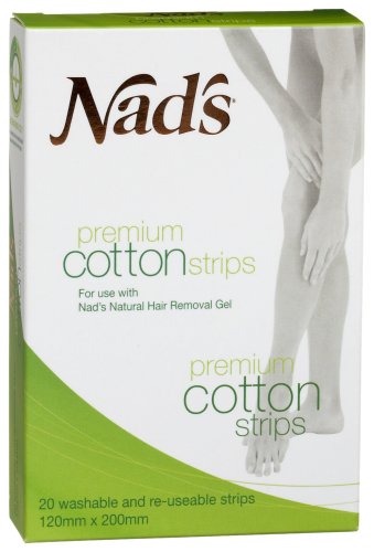 Nad's Cotton Strips, 0.18-Ounce Packages (Pack of 3)