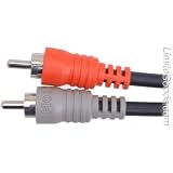 Hosa Cable CPR203 Dual 1/4 Inch To RCA Cable (9.75 Foot)