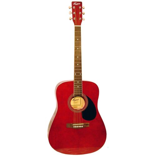 Kansas Acoustic Guitar Red