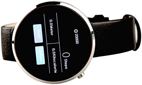 Inoble Androidwear Smartwatch for Android Devices 4.3 or Higher and Iphone 4S or Higher, Fashionable Design (Silver)