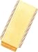14K Gold Engravable Edged Design Money Clip