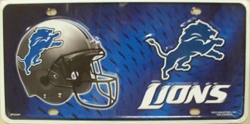 Detroit Lions License Plate Frame NFL
