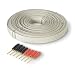 Belkin AV 15 AWG Flat Speaker Wire with Pins 9m