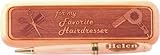 Personalized Hairdresser Laser Engraved Wooden Pen and Box