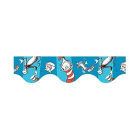 CAT IN THE HAT BLUE DECO TRIM by Eureka