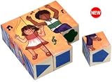 Activity Wooden Cube Puzzle