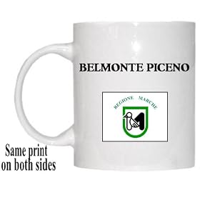 Italy Region, Marche - "BELMONTE PICENO" Mug