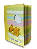 LittleLight Baby Memory Book, Journal and Baby Shower Gift, First Year, Unisex