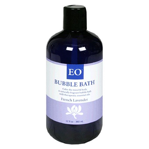 EO Bubble Bath, French Lavender, 12-Ounce Bottles (Pack of 3) by EO