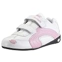 Dockers 227202, Mädchen Sneaker Schuhe, weiss, (weiss/rosa 420)