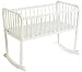 Jenny Lind White Rocking Cradle - 5450-1