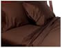 Sealy Best Fit 300-Thread-Count Cotton Sateen Queen Sheet Set, Chestnut