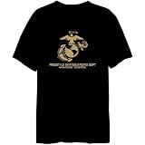 Freestyle Skateboarding Dept Marine Corps Sports Mens T-Shirt (Black, Sizes X-Small - XXX-Large)